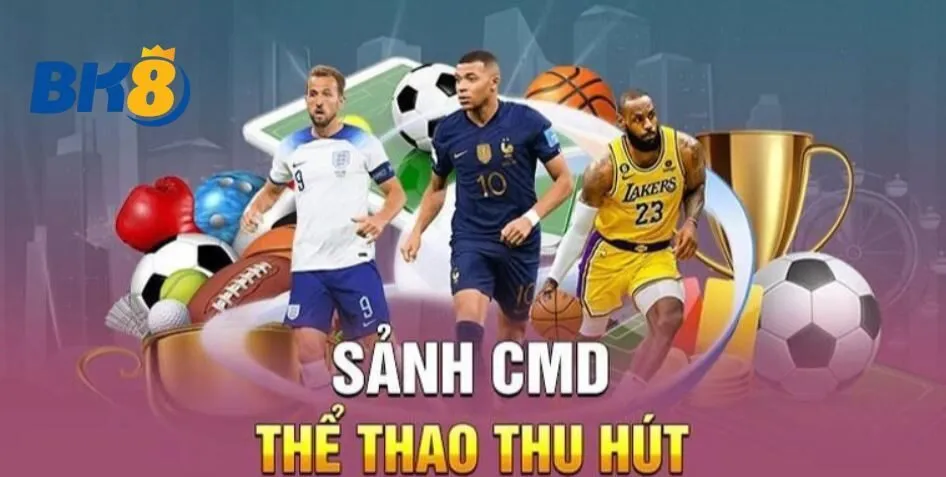 Các bộ môn thể thao tại sảnh Thể Thao CMD